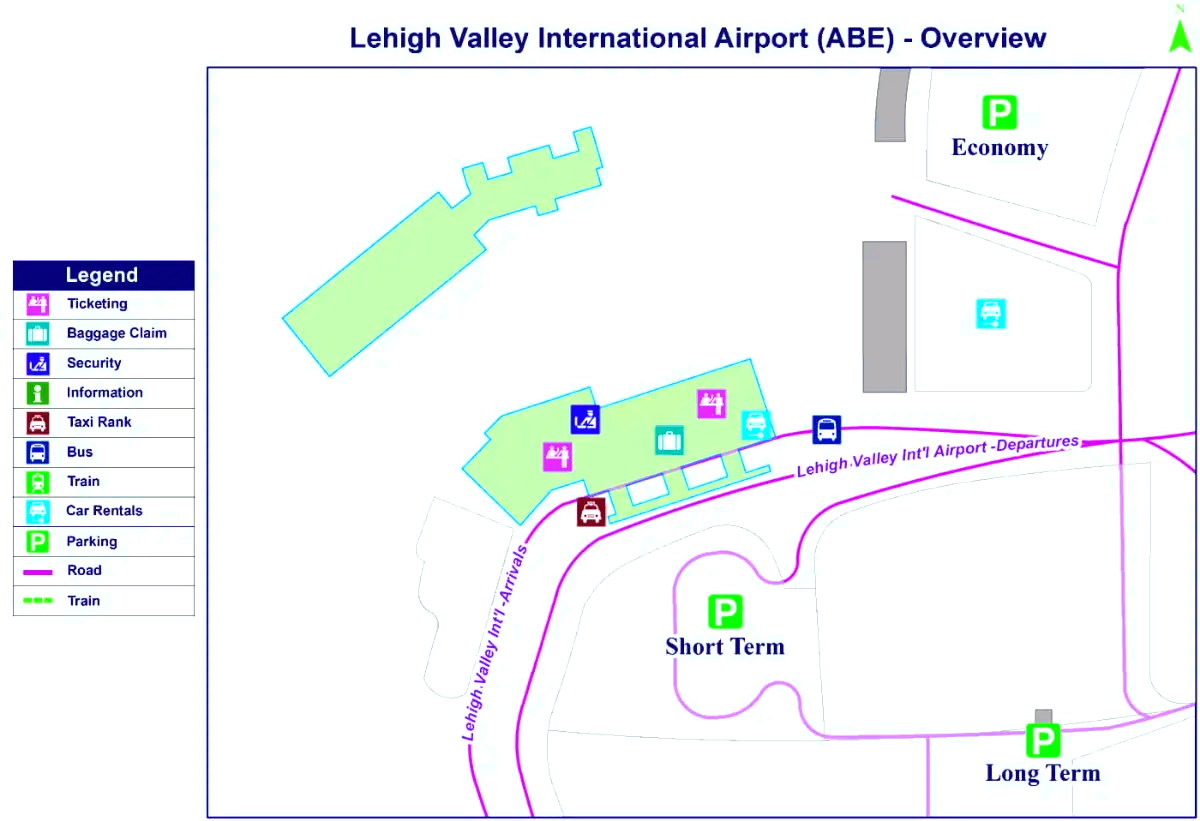 Lehigh Valley Uluslararası Havaalanı