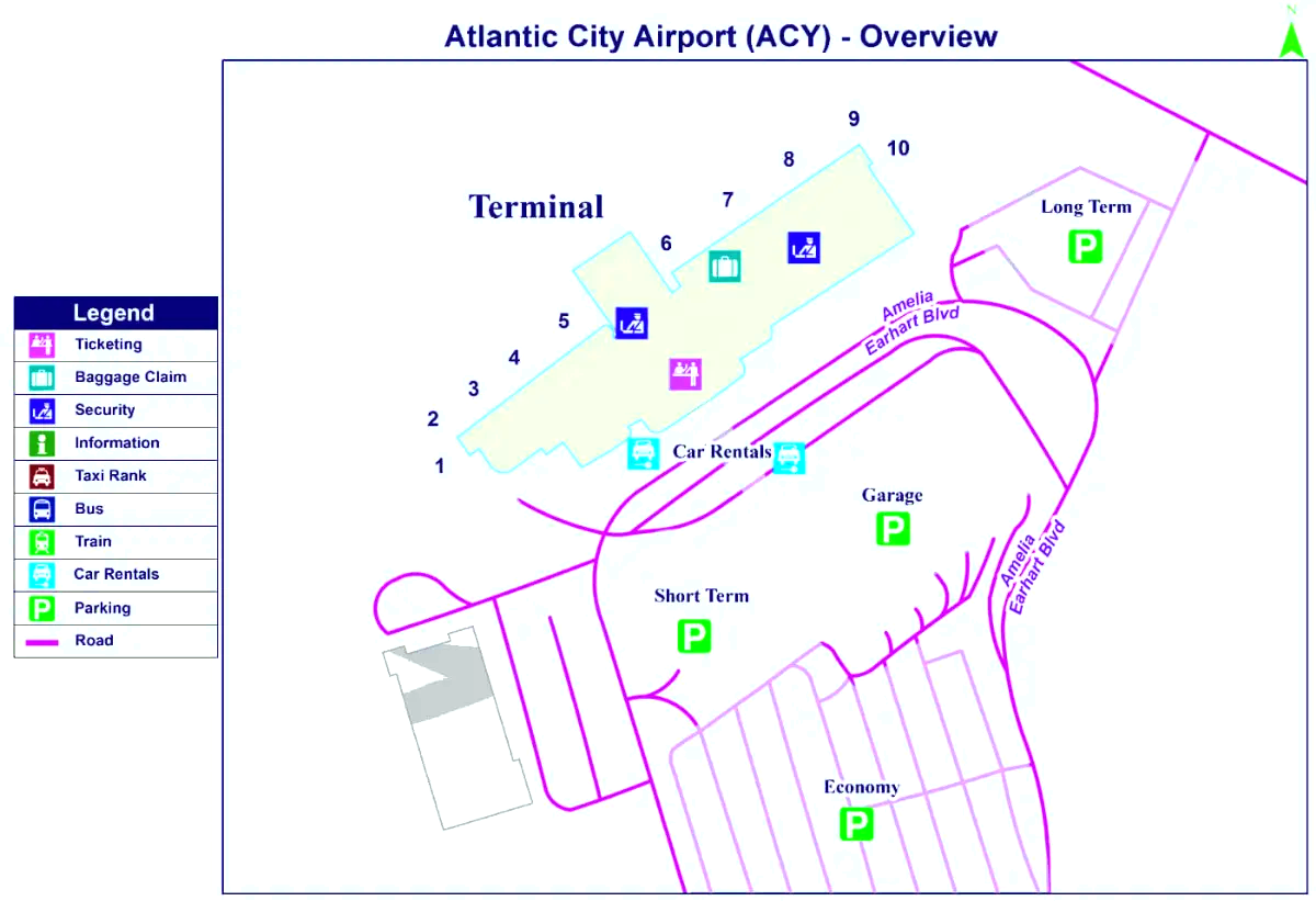 Atlantic City Uluslararası Havaalanı