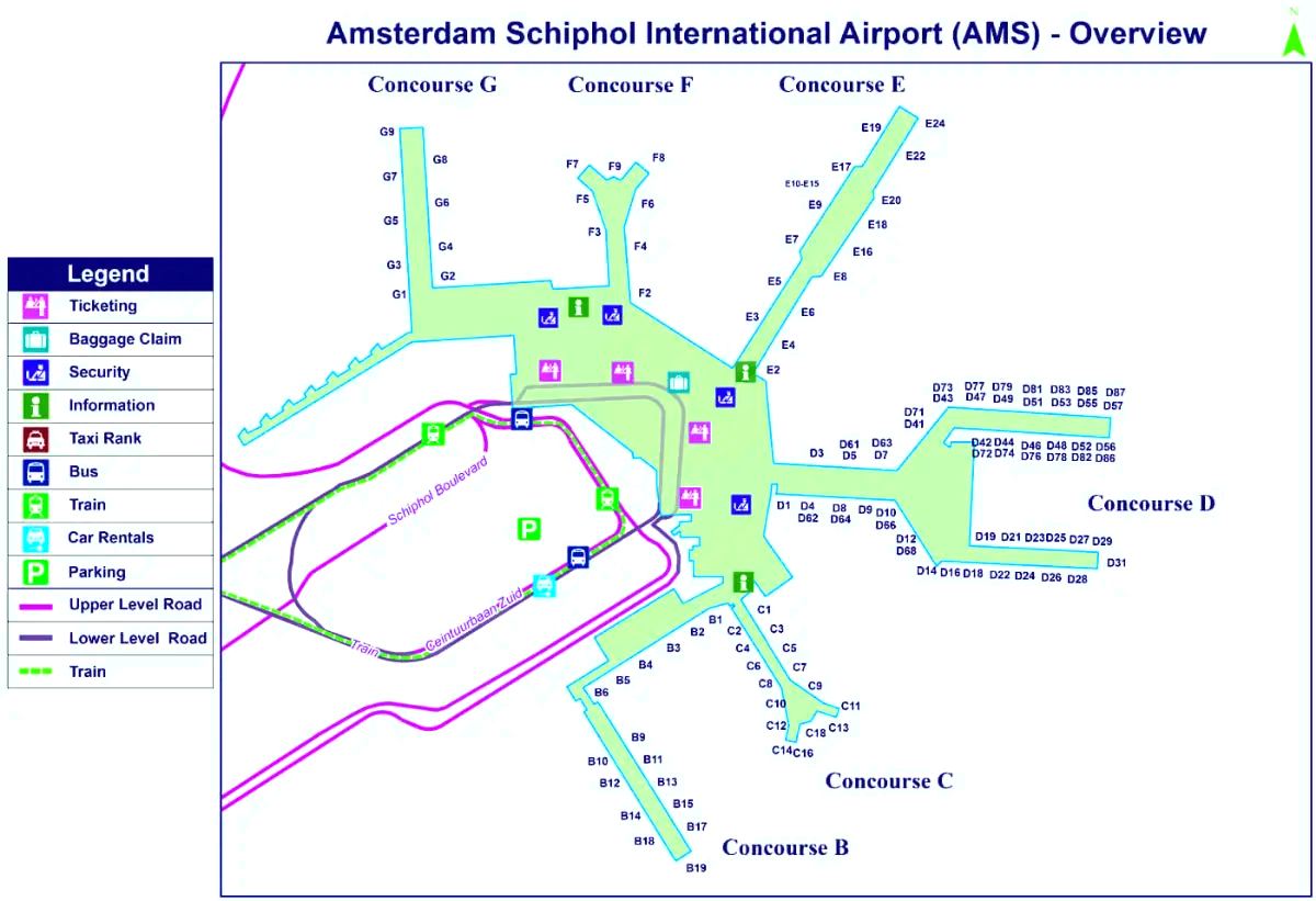 Amsterdam Schiphol Havalimanı