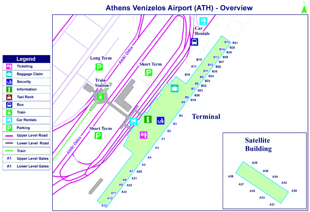 Atina Uluslararası Havalimanı 'Eleftherios Venizelos'