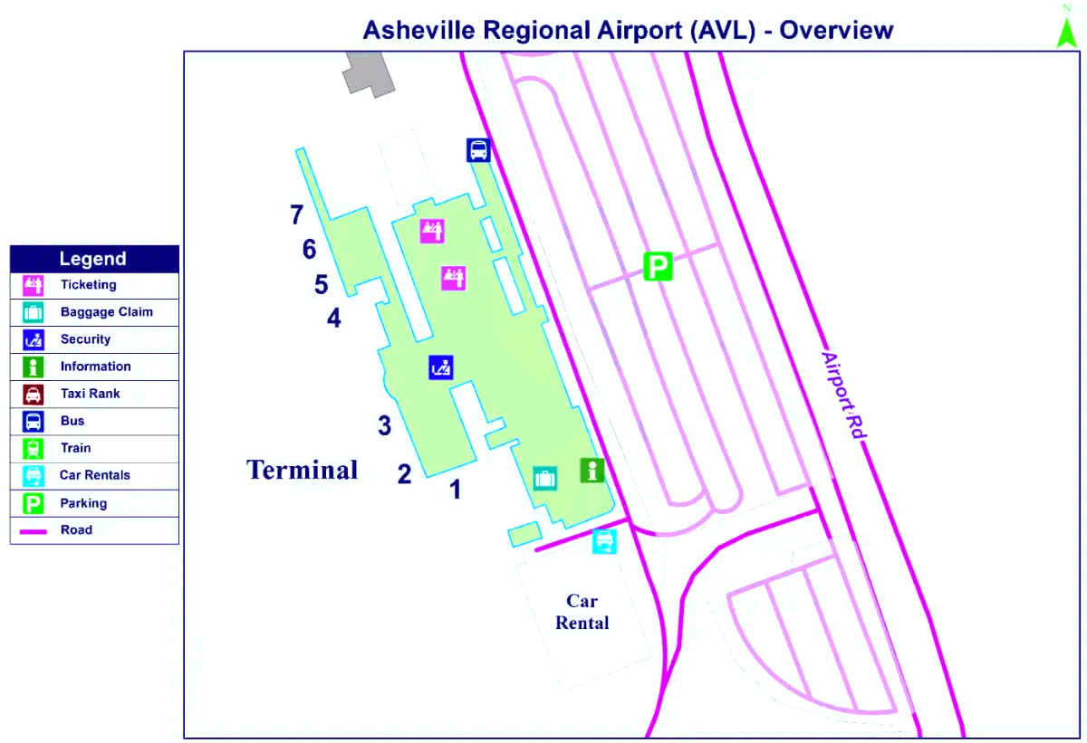 Asheville Bölgesel Havaalanı