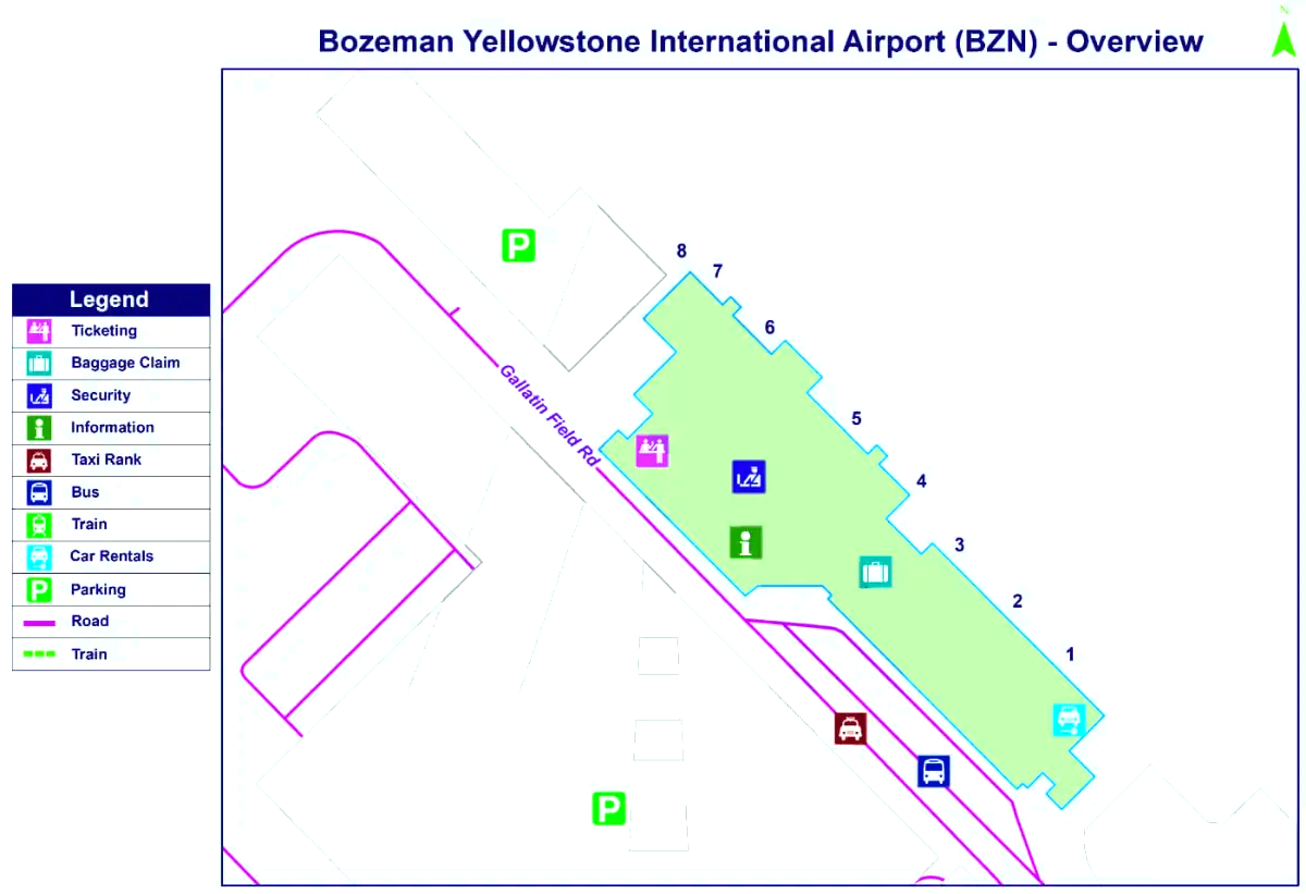 Bozeman Yellowstone Uluslararası Havaalanı