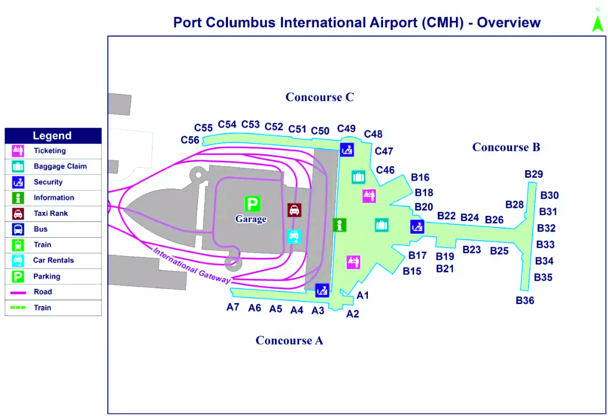 Port Columbus Uluslararası Havaalanı