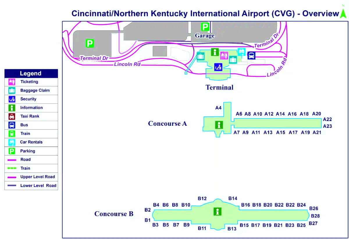 Cincinnati/Kuzey Kentucky Uluslararası Havaalanı