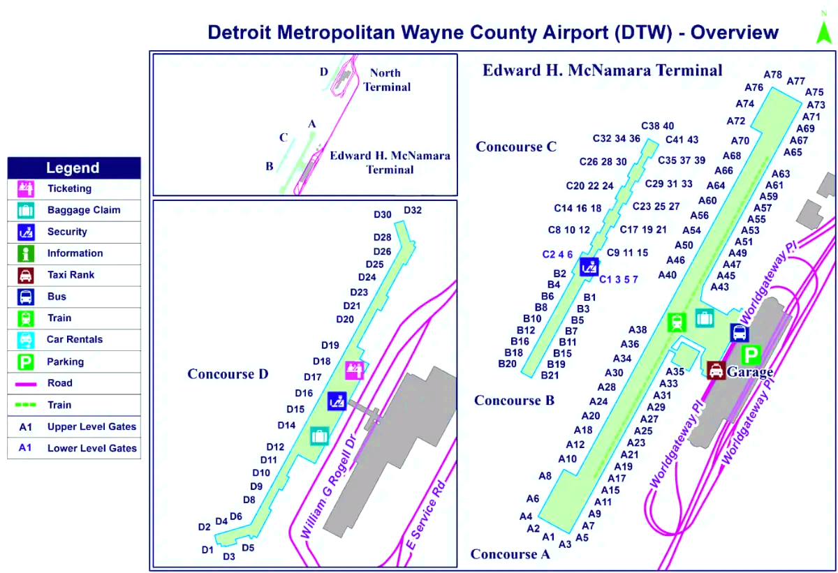 Detroit Metropolitan Wayne County Havaalanı