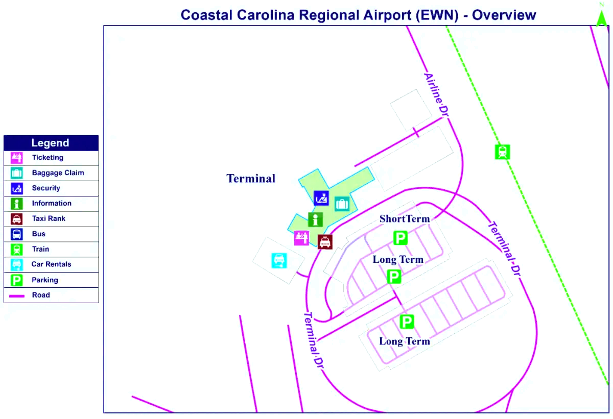 Coastal Carolina Bölgesel Havaalanı