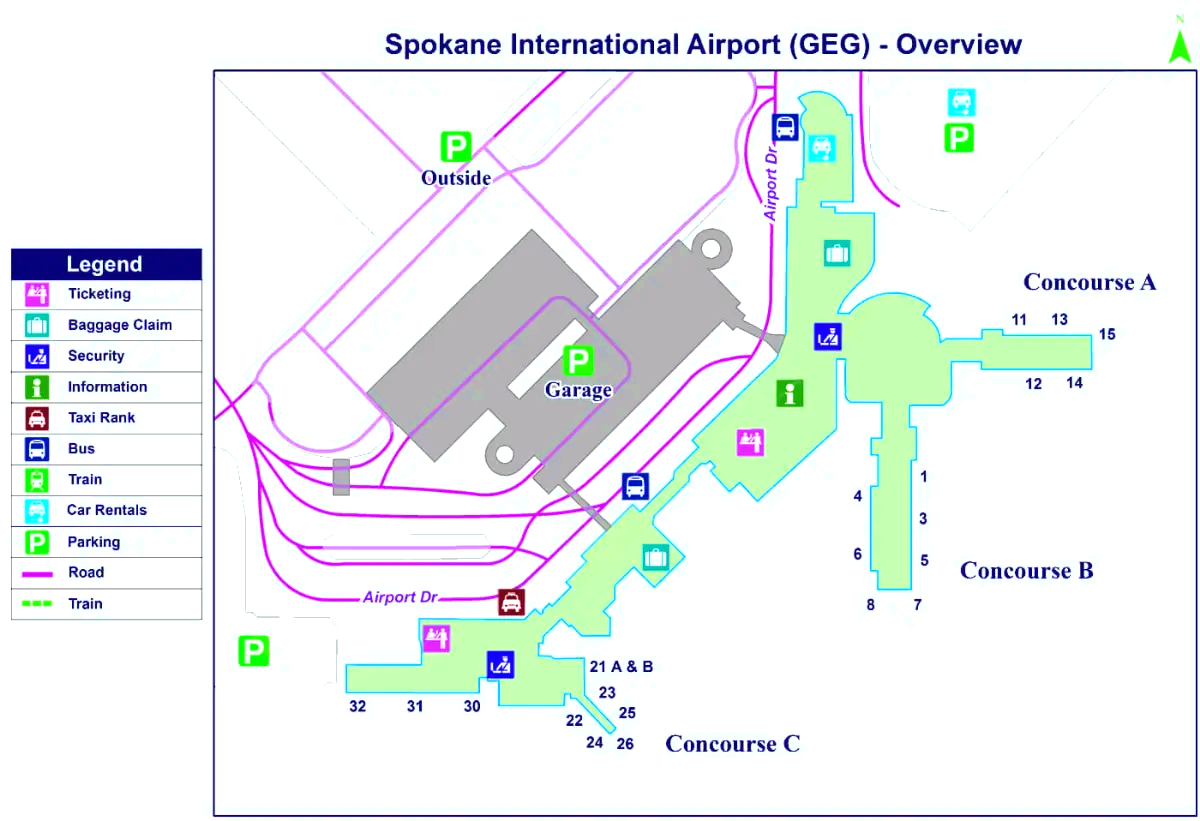 Spokane Uluslararası Havaalanı