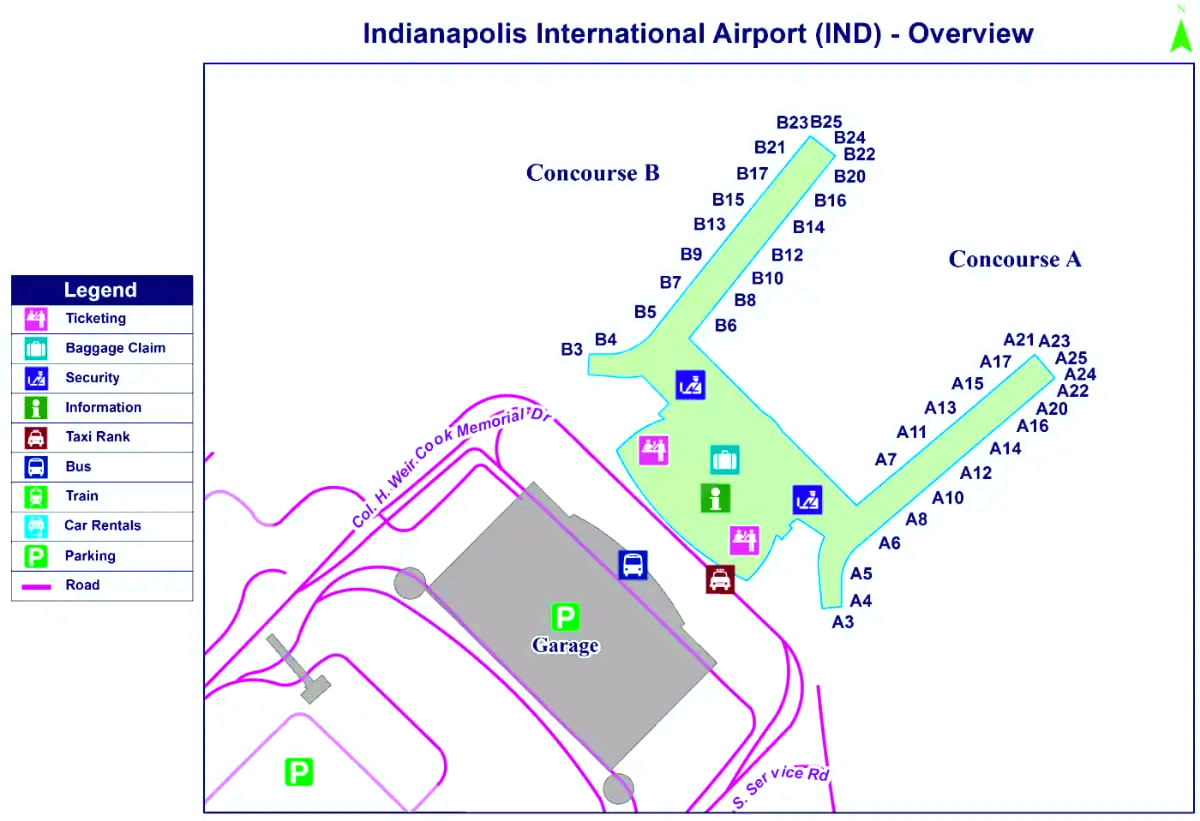 Indianapolis Uluslararası Havaalanı