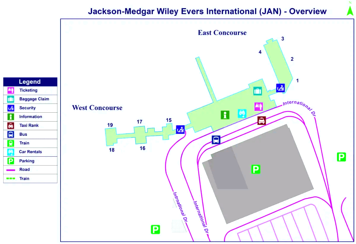 Jackson–Medgar Wiley Evers Uluslararası Havaalanı