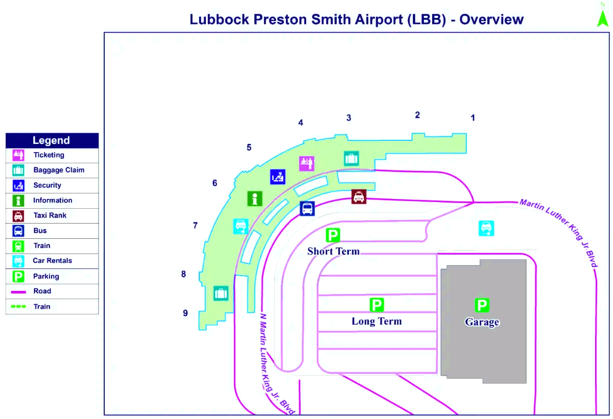 Lubbock Preston Smith Uluslararası Havaalanı