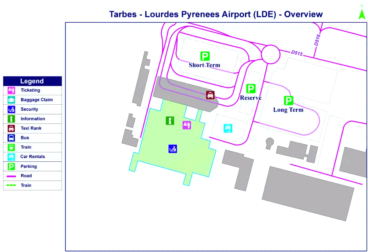 Tarbes - Lourdes Pireneler Havaalanı