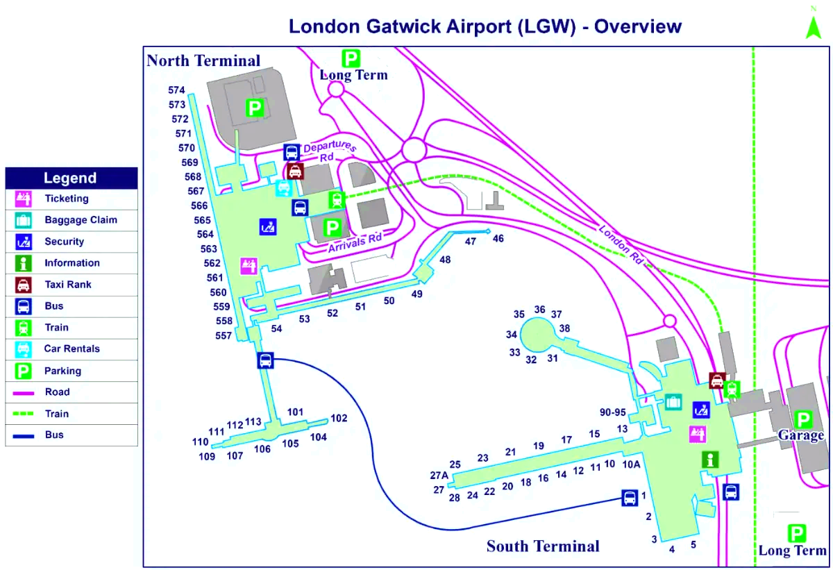 Londra Gatwick Havaalanı