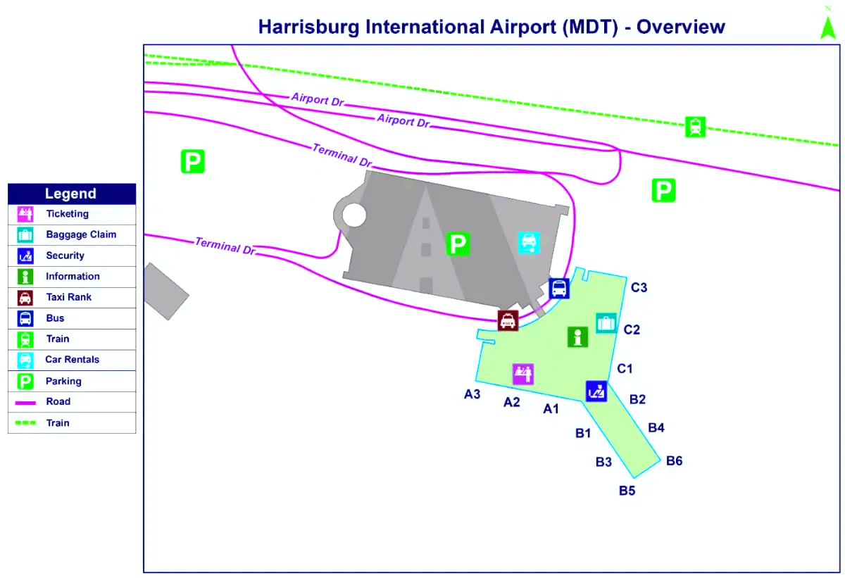 Harrisburg Uluslararası Havaalanı