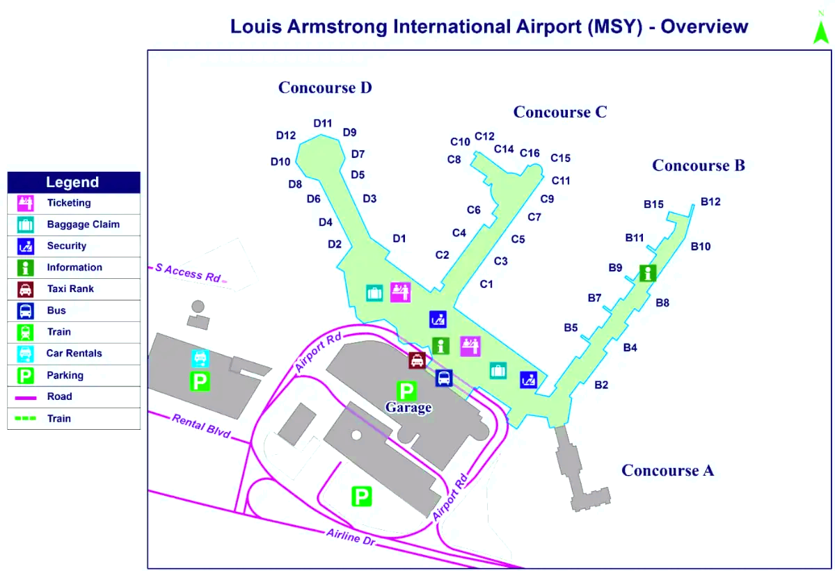 Louis Armstrong New Orleans Uluslararası Havaalanı