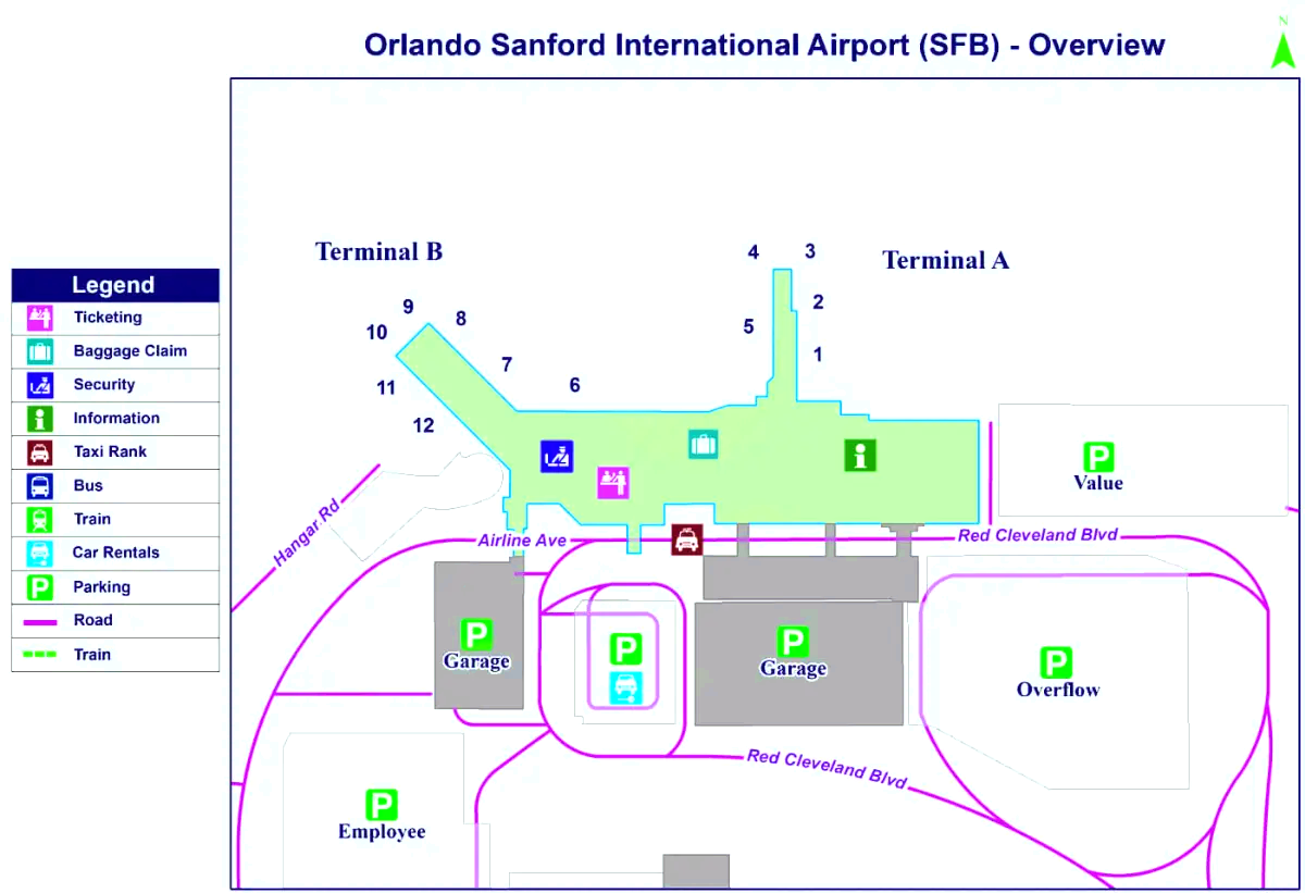 Orlando Sanford Uluslararası Havaalanı