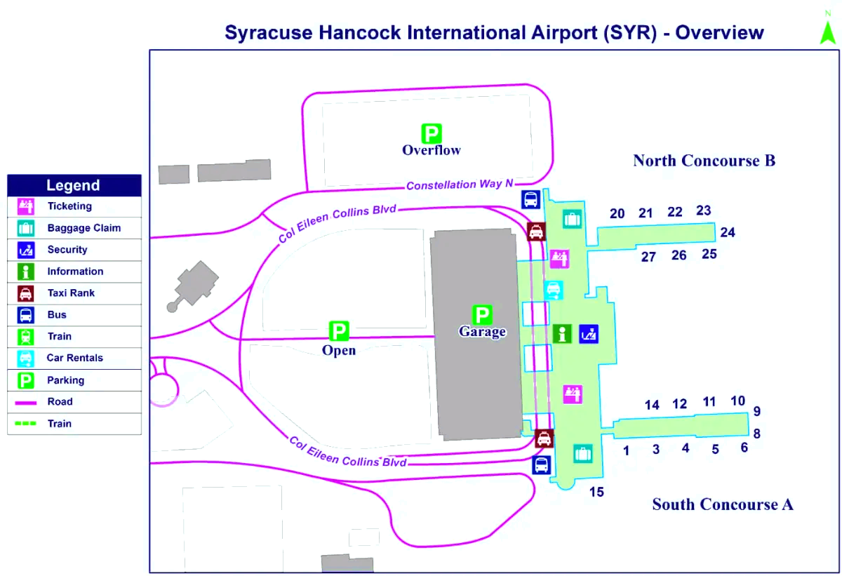 Syracuse Hancock Uluslararası Havaalanı