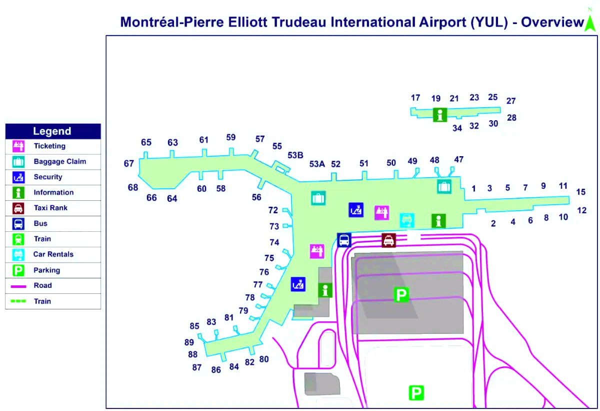 Montreal-Pierre Elliott Trudeau Uluslararası Havaalanı